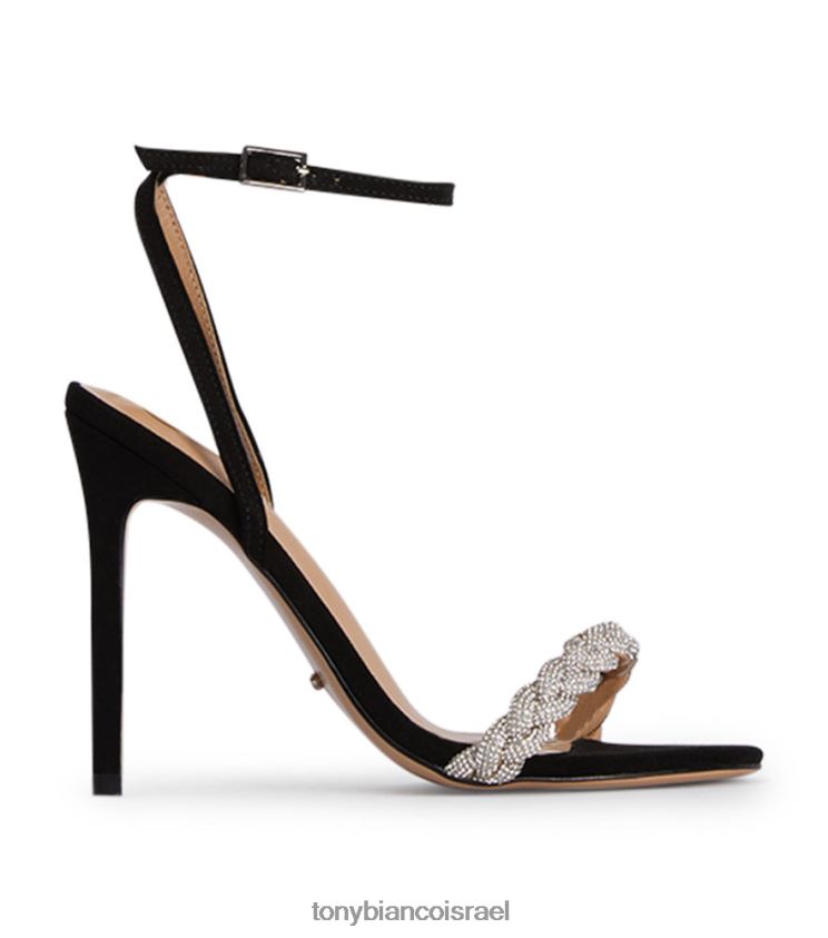 נעלי עקב | נשים זמש שחור Tony Bianco עקבי קוסטה 8BNR8T78